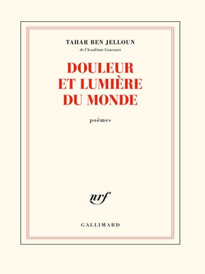 cover image of Douleur et lumière du monde